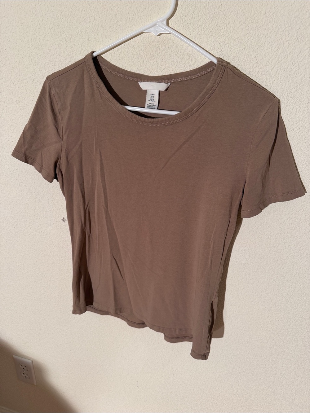 Women’s H&M Classic Short-Sleeve Crewneck T-Shirt